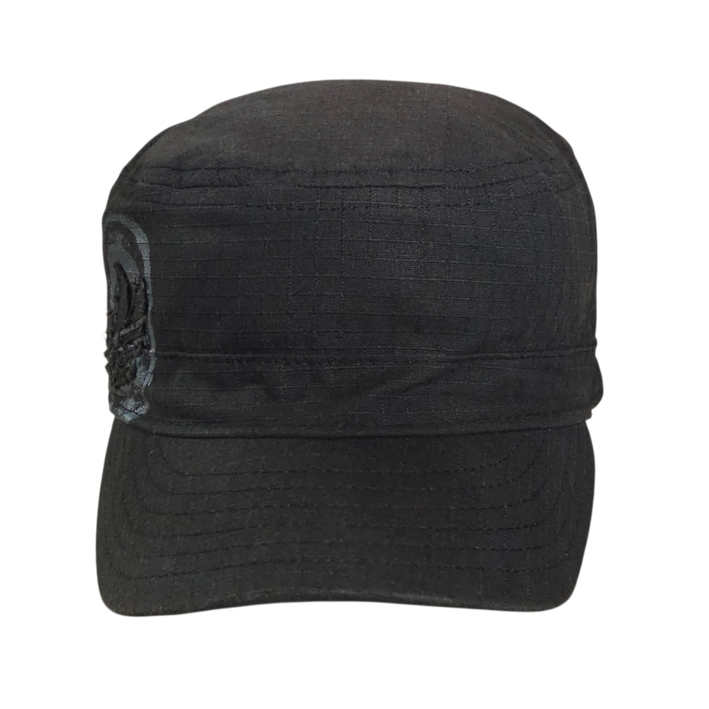 Adidas Vintage 2002 Trefoil Ripstop Military Cadet Cap Men's LG\XL - Picture 3 of 10